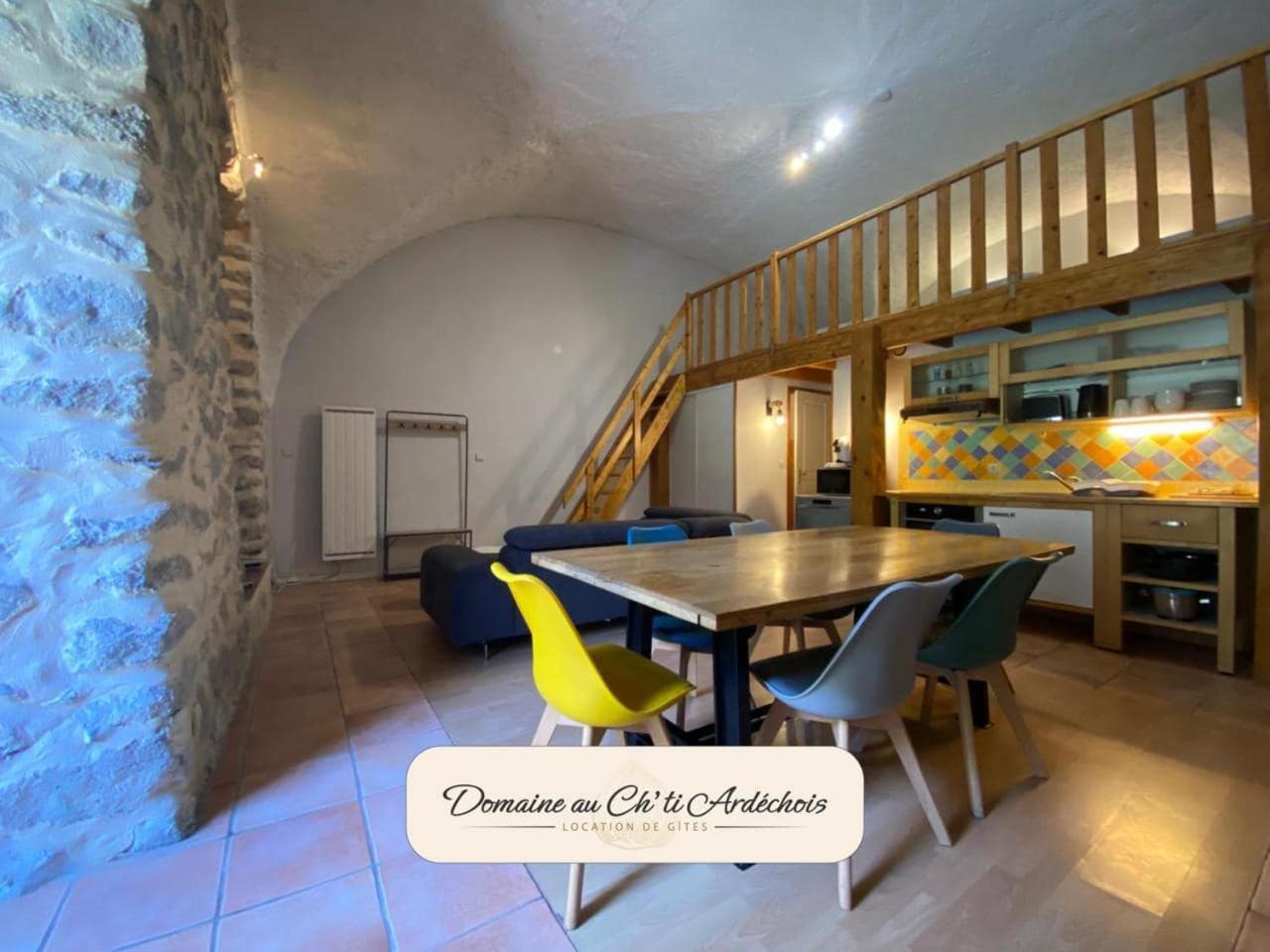 Gite De Groupe - Domaine Au Ch'Ti Ardechois Rochessauve Екстер'єр фото