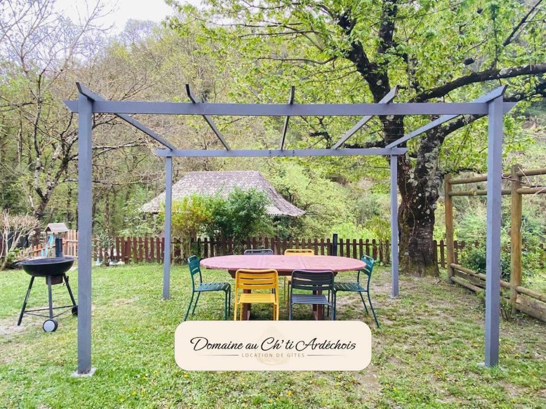 Gite De Groupe - Domaine Au Ch'Ti Ardechois Rochessauve Екстер'єр фото