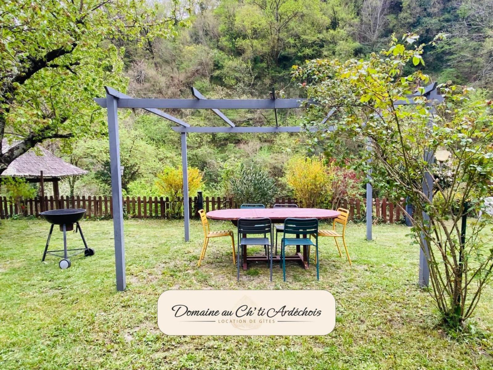 Gite De Groupe - Domaine Au Ch'Ti Ardechois Rochessauve Екстер'єр фото