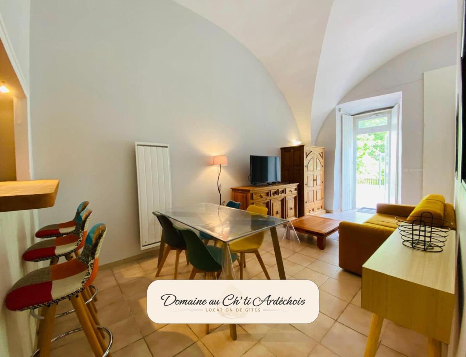 Gite De Groupe - Domaine Au Ch'Ti Ardechois Rochessauve Екстер'єр фото