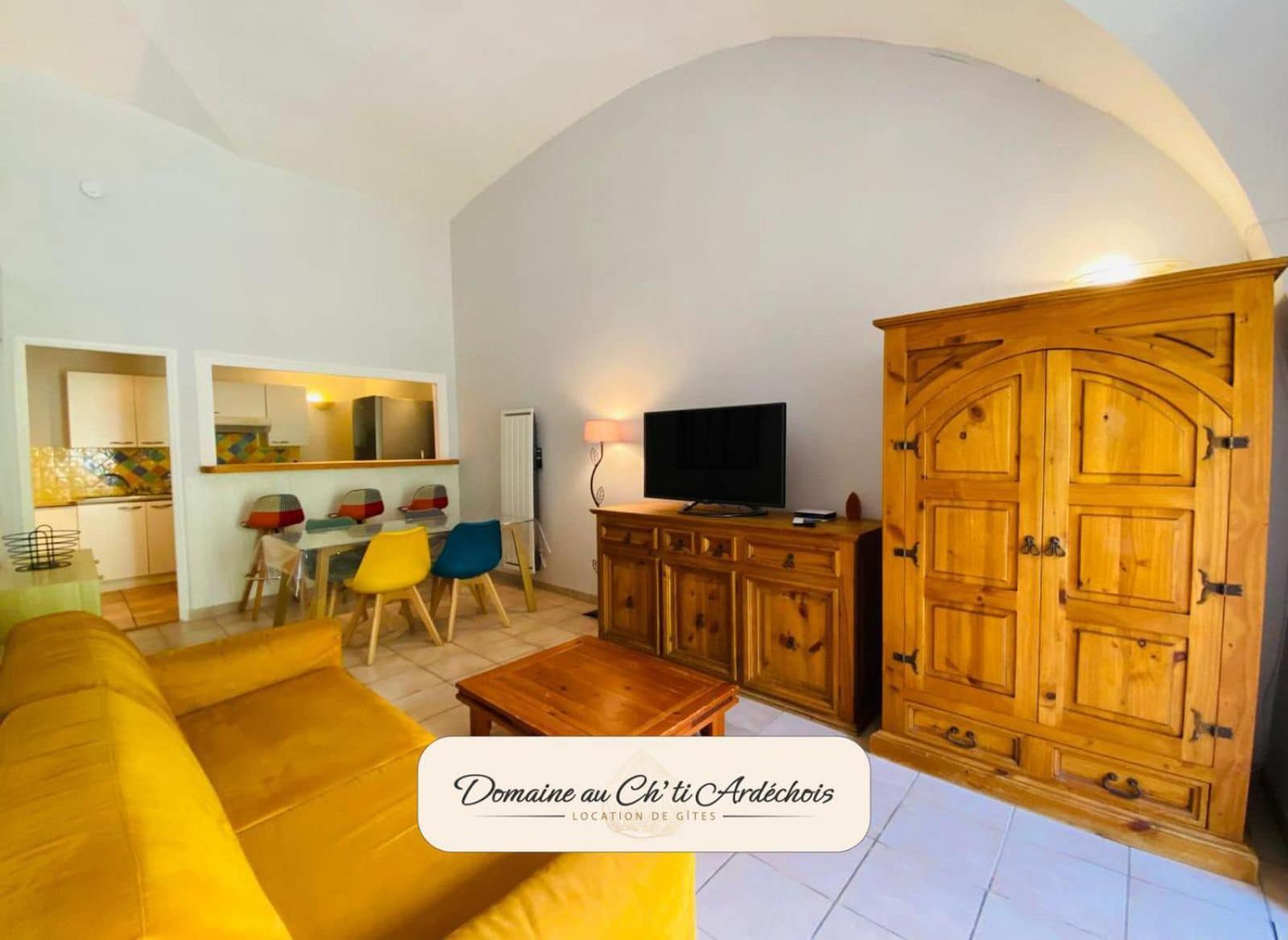 Gite De Groupe - Domaine Au Ch'Ti Ardechois Rochessauve Екстер'єр фото