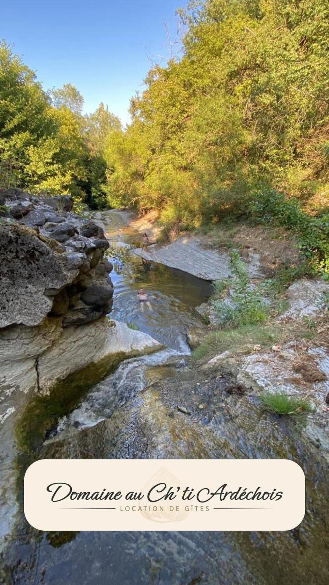 Gite De Groupe - Domaine Au Ch'Ti Ardechois Rochessauve Екстер'єр фото