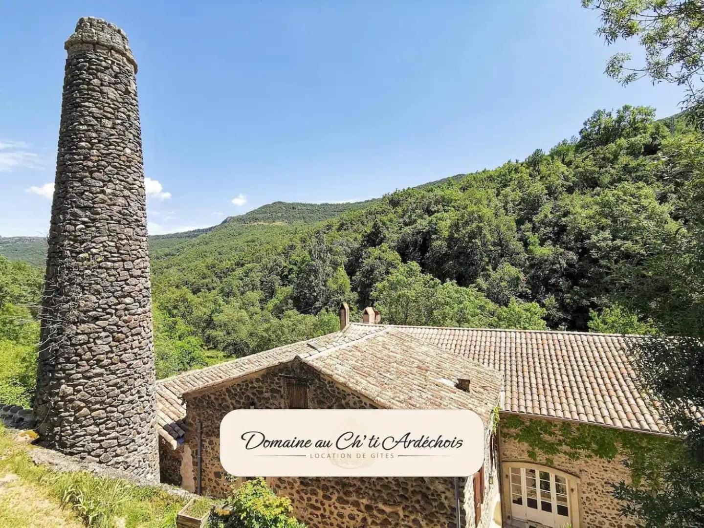 Gite De Groupe - Domaine Au Ch'Ti Ardechois Rochessauve Екстер'єр фото
