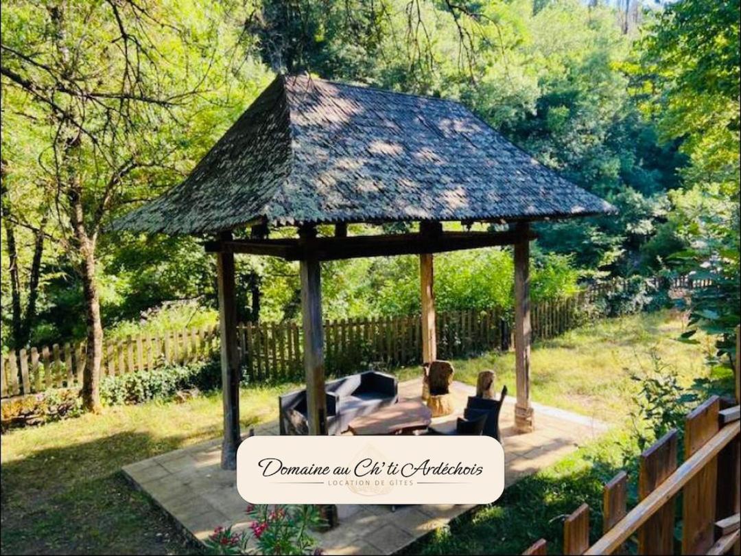 Gite De Groupe - Domaine Au Ch'Ti Ardechois Rochessauve Екстер'єр фото
