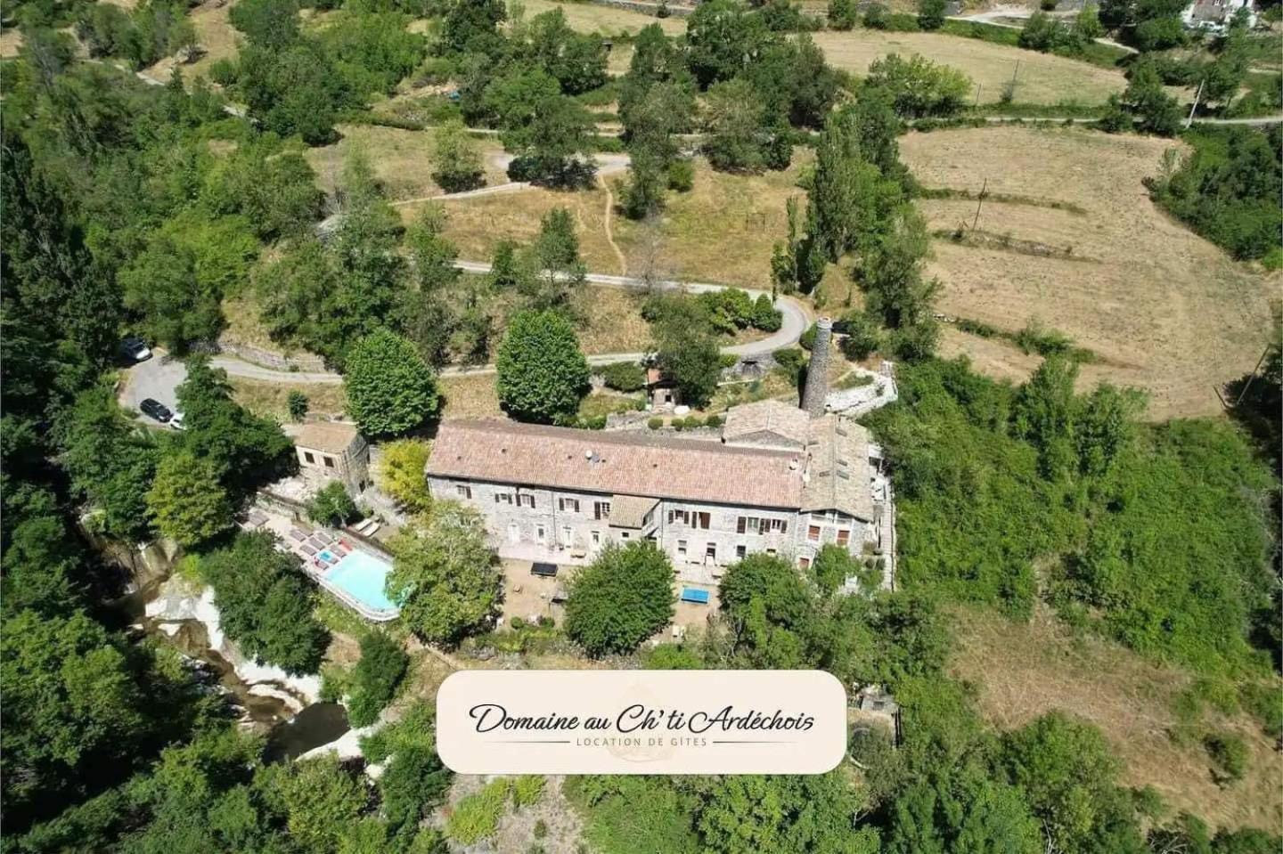 Gite De Groupe - Domaine Au Ch'Ti Ardechois Rochessauve Екстер'єр фото