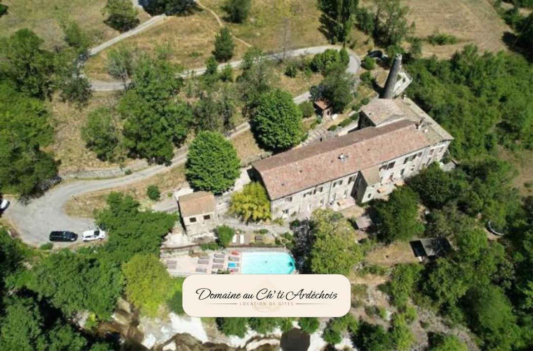 Gite De Groupe - Domaine Au Ch'Ti Ardechois Rochessauve Екстер'єр фото